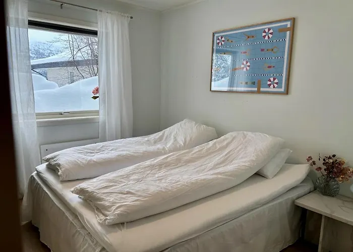 Vila Spacious House - Free Parking - King Beds Tromsø